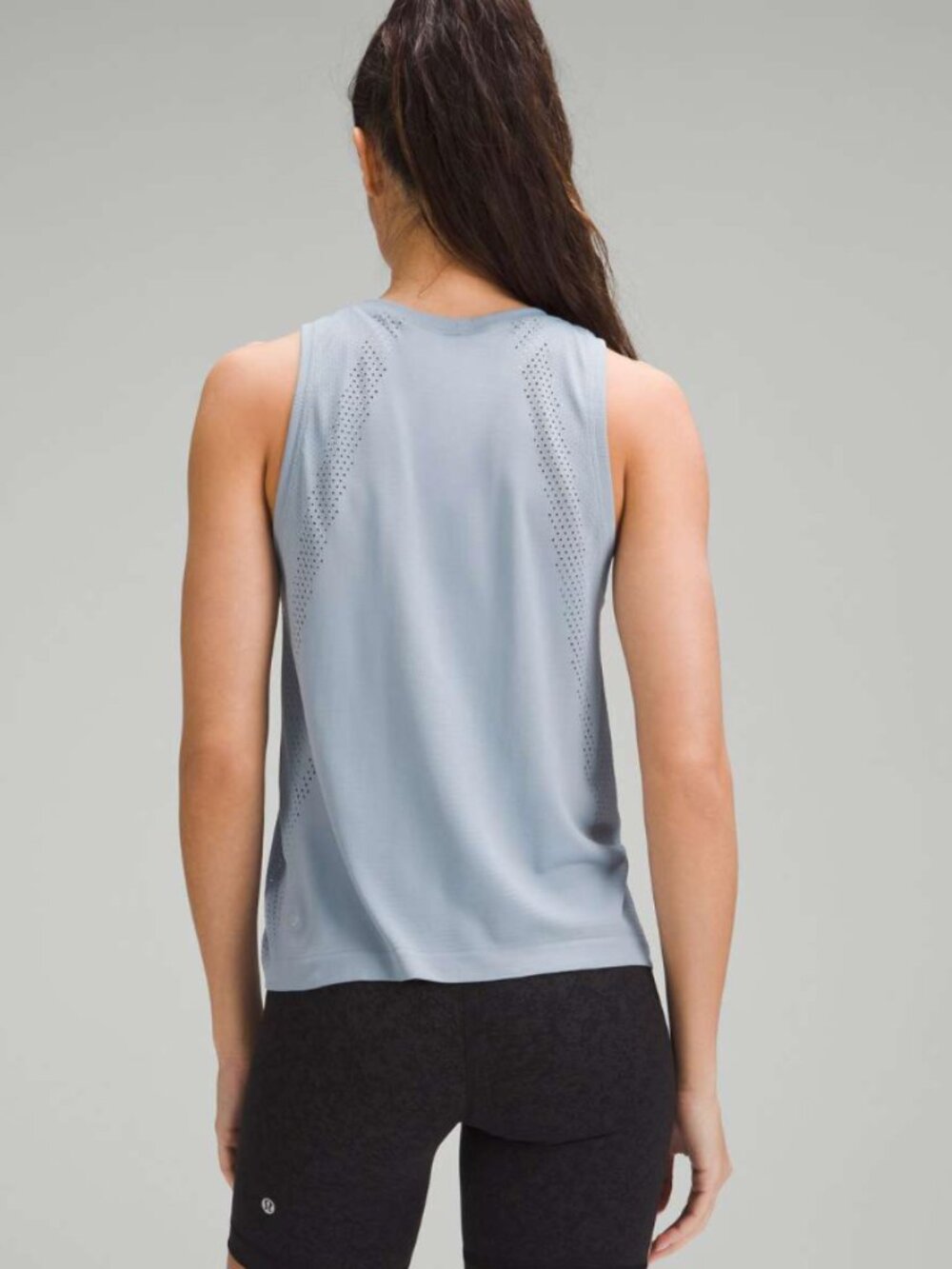 Lululemon Light Blue Train to Be Tank Top - Picture 3 of 5